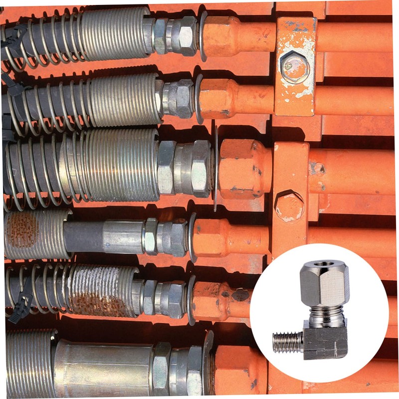 TEHAUX 3sets Quality 90 Degree Street Elbow Fitting Air Tank