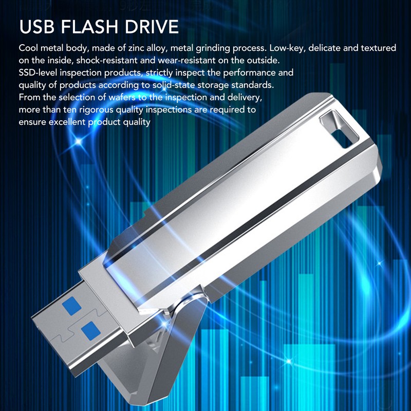 USB3.2 Flash Drive Mini External High Speed SSD USB3.2 Solid