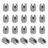 PATIKIL Self-Tapping Threaded Inserts, 20 Pcs M5 x M8 x
