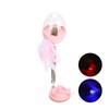 ABS LED Lighting Swing Spring Feather Leak Food Pet Toy