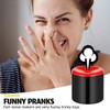 Black Novelty Squeeze Pooter,Practical Jokes Prank Farting Noise Maker,Fart Machine,Soft