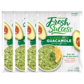 Concord Foods: Mild Guacamole Dip Mix (Pack of 4) 1.1 oz Packets