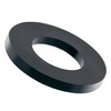 Pack of 100 Plastic Washers Black M6