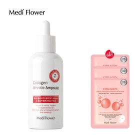 Medi Flower Collagen Ampoule 100ml+3 Mask Packs / 메디플라워 콜라겐 앰플 100ml+마스크팩3매