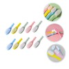 Totority 10pcs Baby Hair Brush Set Professional Gentle Safe for