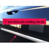 MyFrameAccessory Flexible Chrome Side Door Molding Rocker Panel Trim Kit