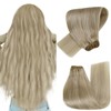 Hetto Weft Hair Extensions Human Hair Blonde Sew in Hair