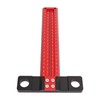 T Square Aluminum Alloy Carpenter Square Ruler Clear Scale Scriber