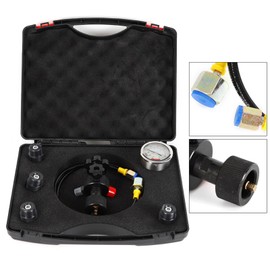 LIAPDG Nitrogen Fill Kit, Hydraulic Accumulator Nitrogen Charging Fill Gas Valve Pressure Test Kit 0-250 Bar / 3500 Psi