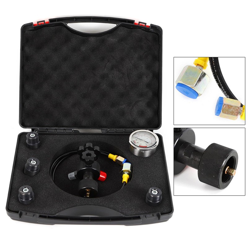 LIAPDG Nitrogen Fill Kit, Hydraulic Accumulator Nitrogen Charging Fill Gas