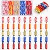 Fishing Spinner Lure Bodies Kit,45PCS Fishing Sinker Weights Brass Painted