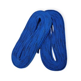 zechy Hockey Laces Waxed - Specifically Made for Skates - One Pair - Sizes (72, 84, 96, 108, 120, 130) (Blue, 96")