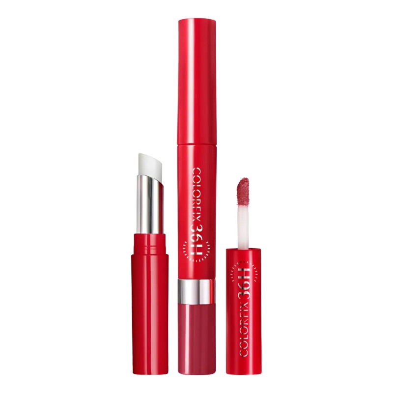 Labial Colorfix Duo Tattoo Ésika Color Rosa Libertad