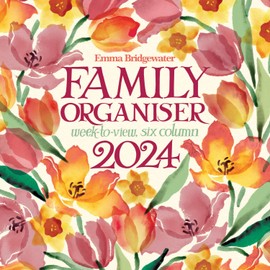 Emma Bridgewater Golden Tulips 2024 Weekly Family Planner A3 (297 x 420 mm)