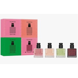 Valentino Mini Donna Born in Roma Fragrance Discovery Set (4 x 0.2 Ounce / 6 mL)