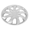 SCITOO 4PCs Silver Wheel Hubcap Rim 17 Inch Tire &