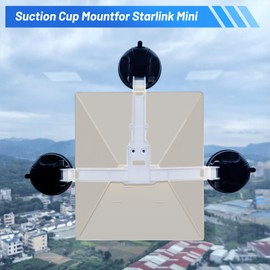 Starlink Mini Car Mount - Strong Suction Cup Base for Vehicles (SUV/RV/Boat) - Works with Starlink Mini Dishy