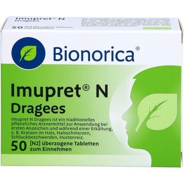 Imupret N Dragees, 50 pcs. Tablets