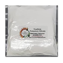 TrueNute Potassium Silicate in 64 Oz Packs, for Aquaponics, Hydroponics, Soil Drench and Foliar Spray to Correct Potassium and Silicate Deficiencies and Help with Heat and Drought Stress