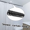 Shower Curtain Rings Plastic Curtain O Rings Hook Hanger Bath