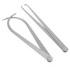 BUGUUYO 2pcs Outside Calipers Set Metric Calipers Sculpture Carving Tool