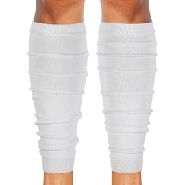 SLEEFS Basic - Mangas para Pierna de fútbol, Color Blanco, Blanco, Kids