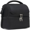 FlowFly Double Decker Cooler Insulated Lunch Bag Large Tote for