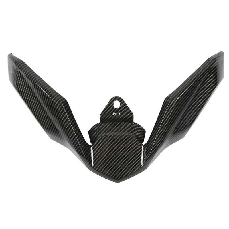 Motorcycle Front Beak Cover Carbon Fiber Style Fairing Wheel Extender