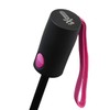 iX-brella Reverse Reverse Opening Fiberglass Pocket Umbrella with Coloured Spokes,