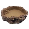 Mascot Pets Large 19cm Reptile Dish Feed Feeding Water Bowl