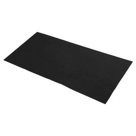 A ABSOPRO Headliner Fabric 31.4"Lx15.7"W Interior Trim DIY Roof Repair Replacement Suede Fabric Black