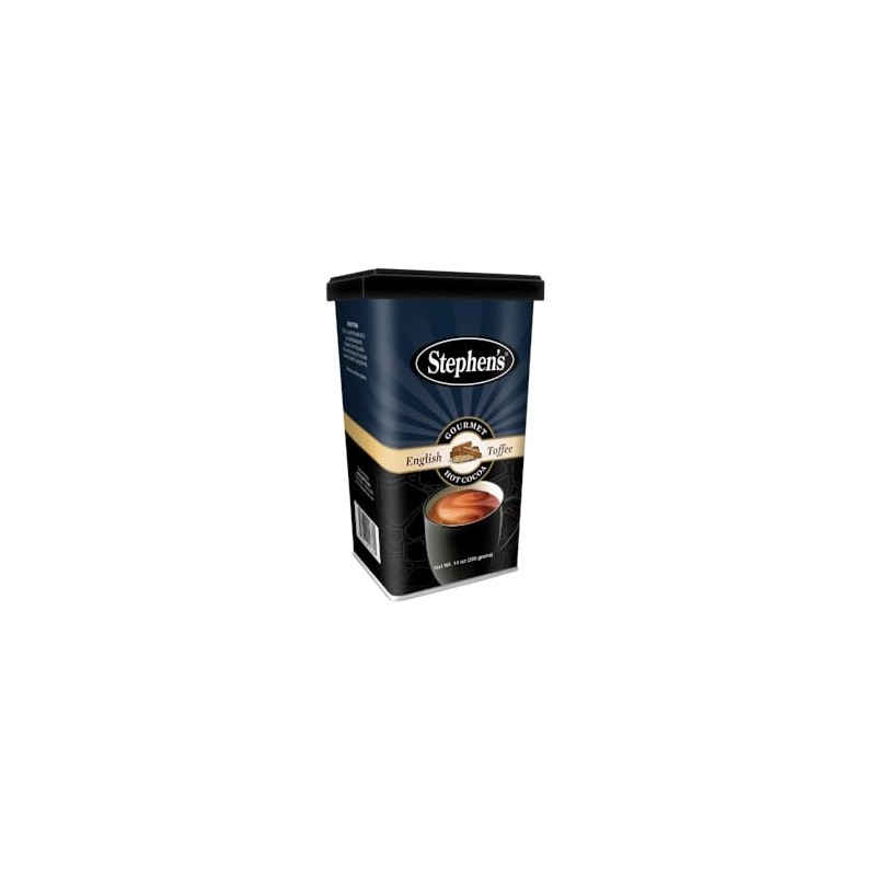 Stephen's Gourmet Hot Cocoa, English Toffee, 14 OZ (Pack of