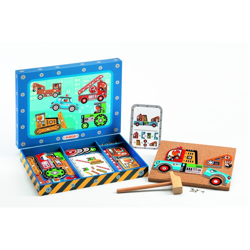 DJECO Tap Tap Game Vehicles