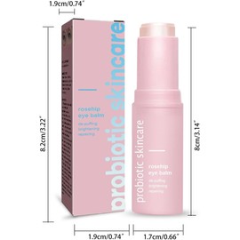 Varita de Crema Reafirmante de Rosa Mosqueta, Reduce Hinchazón y Líneas Finas, Hidrata y Reafirma el Contorno de Ojos, Apto para Todo Tipo de Piel (3 g) (2)