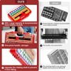 Battery Organizer Storage Holder Box Case with Tester, New Ultra-Large