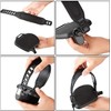 2 Pairs Adjustable Exercise Bike Pedal Straps Stationary Bike Foot
