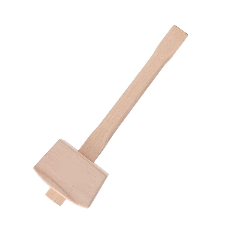 Wooden Mallets, Beech Carpenter Wood Hammer Good Practicability Small Light