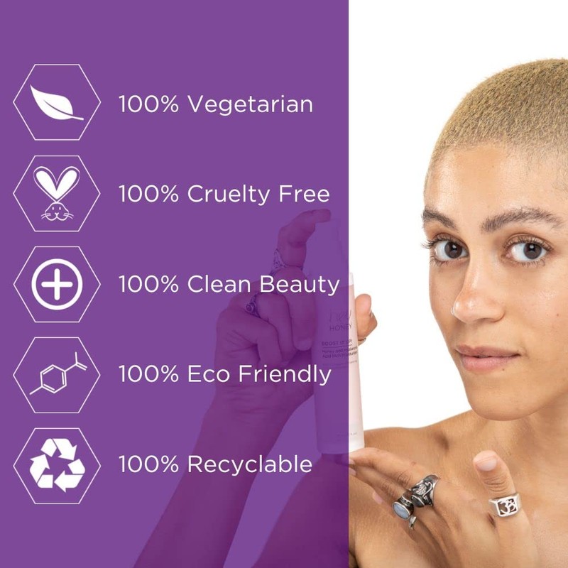 Hey Honey Skincare Boost It Up Honey Extract & Hyaluronic