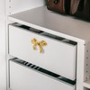 Artibetter Pack of 5 Bow Handle Dresser Drawer Handles Knobs