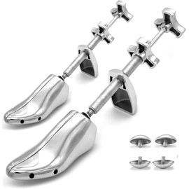 OPATER Professional Metal Shoe Stretcher Adjustable Width and Length Shoe Stretcher Widener Expander (2PCS Men Size 8-13)