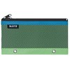 Leitz 2 Pocket Pencil Case Wallet with Eyelets, Green, Urban