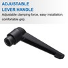sourcing map 4pcs Clamping Lever Adjustable Handles M10 Metric Female