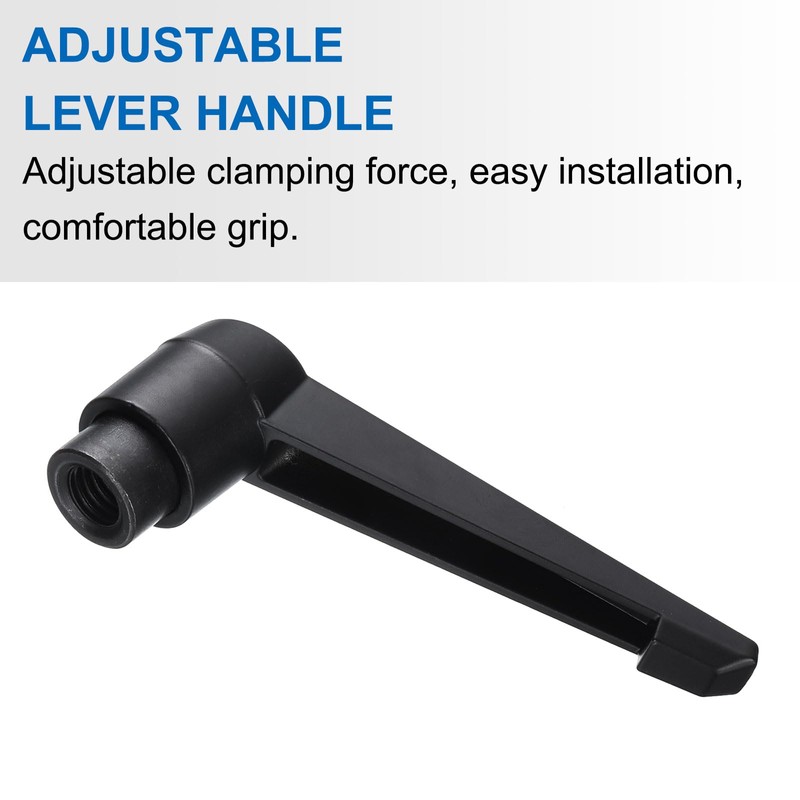sourcing map 4pcs Clamping Lever Adjustable Handles M10 Metric Female