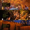 OHLUX 120FT Outdoor String Lights, 62 ST38 Edison LED Bulbs,
