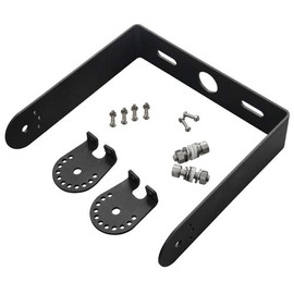 Morris Products 74112B LED 2021 Accessories UFO High Bay Black U Bracket for 200W - 240W Fixtures, 1 Pack