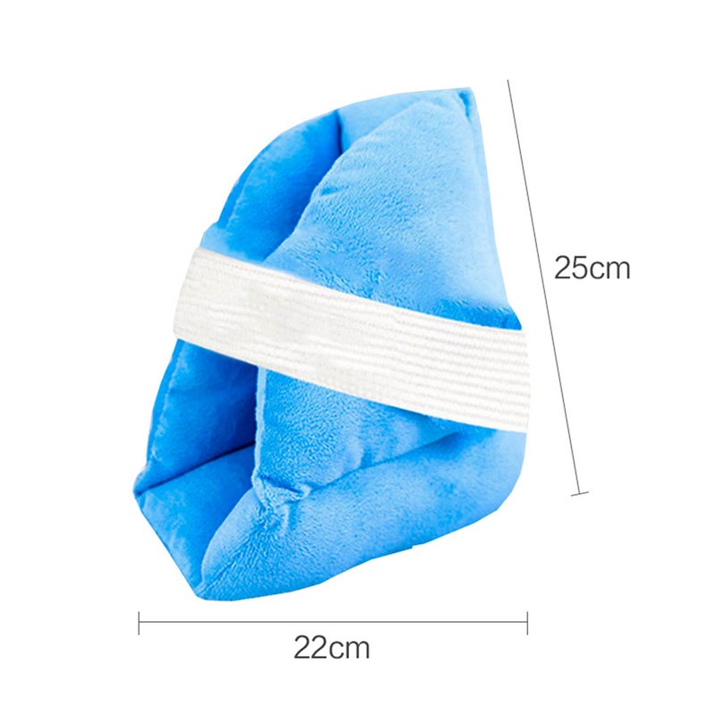 Heel Cushion Protector Pillow Blue Adjustable Relieve Pressure Heel Protector