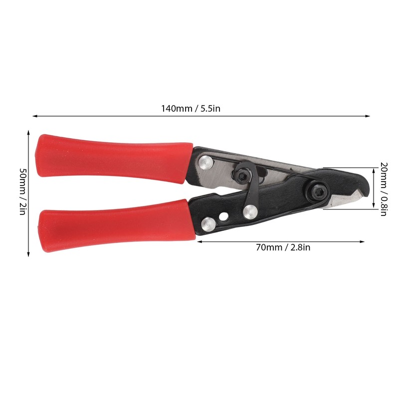 Copper Tube Cutter High Carbon Steel PVC Handle Tubing Scissors