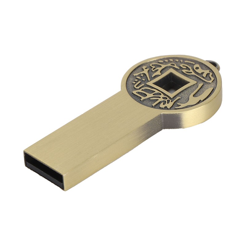 USB Flash Drive 16GB/32G/64G/128G Thumb Metal 2.0 Portable Waterproof Metal