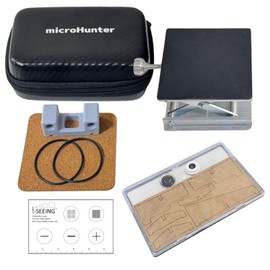 MicroHunter Micro Hunter Kit Lite Extended Edition Kit, Small Elementary School Students, Handy, Smartphone, Portable, High Magnification, Mini