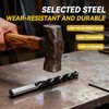 Drill Bit Set for Drill Drivers,HSS Steel,Carbon Steel,Alloy Drill Bits-5/64